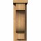 Ekena Millwork Newport Smooth Corbel w/Backplate, Western Red Cedar, 5 1/2"W x 12"D x 16"H COR06X12X16NEW01SWR - alternate 3